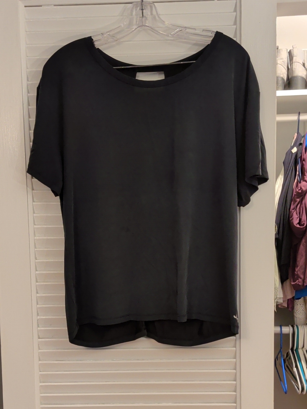 JoyLab Black Short Sleeve Crewneck Tee